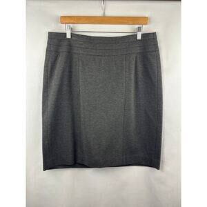 Women’s CAbi Size 12 Charcoal Grey Pencil Skirt
